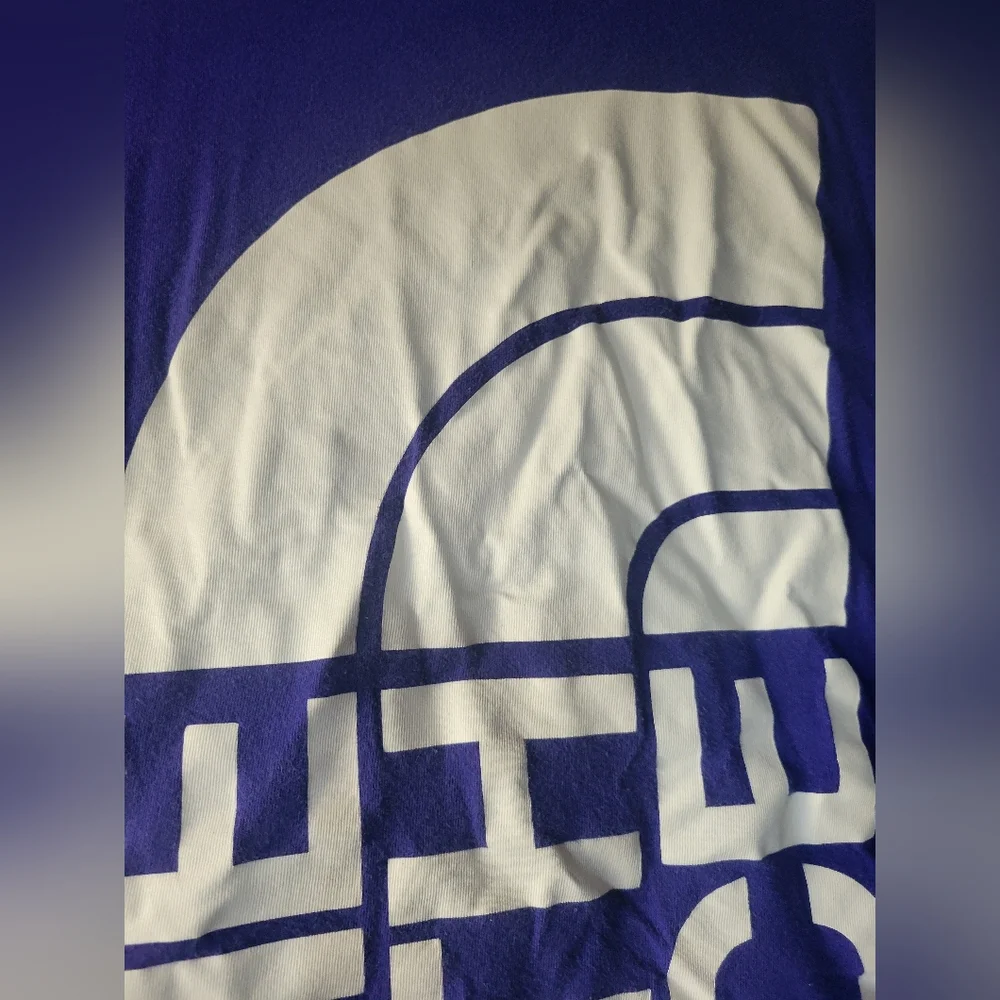 The North Face Purple Half Dome Logo Mens Size Large Tshirt‎